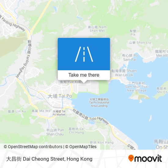 大昌街 Dai Cheong Street map