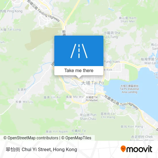 翠怡街 Chui Yi Street map