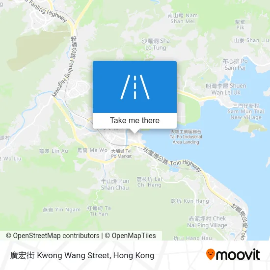 廣宏街 Kwong Wang Street map