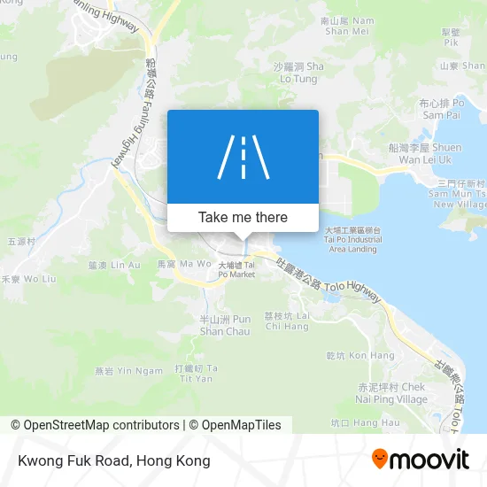 廣福道 Kwong Fuk Road map