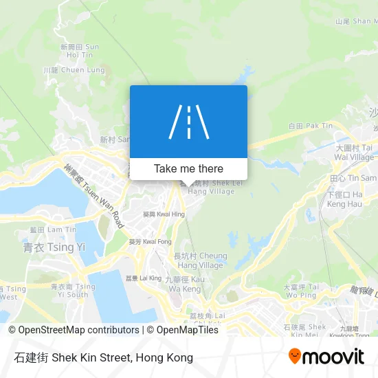 石建街 Shek Kin Street map