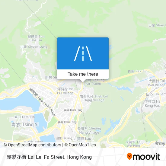 麗梨花街 Lai Lei Fa Street map