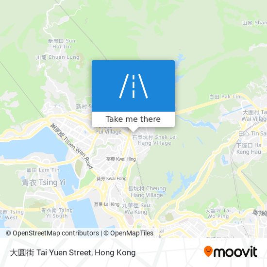 大圓街 Tai Yuen Street map