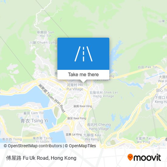 傅屋路 Fu Uk Road地圖
