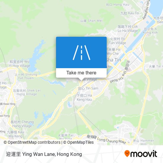 迎運里 Ying Wan Lane map