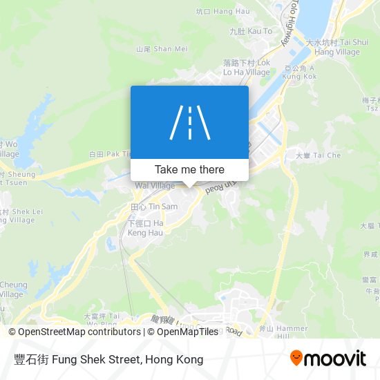 豐石街 Fung Shek Street map