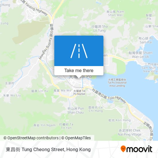 東昌街 Tung Cheong Street map