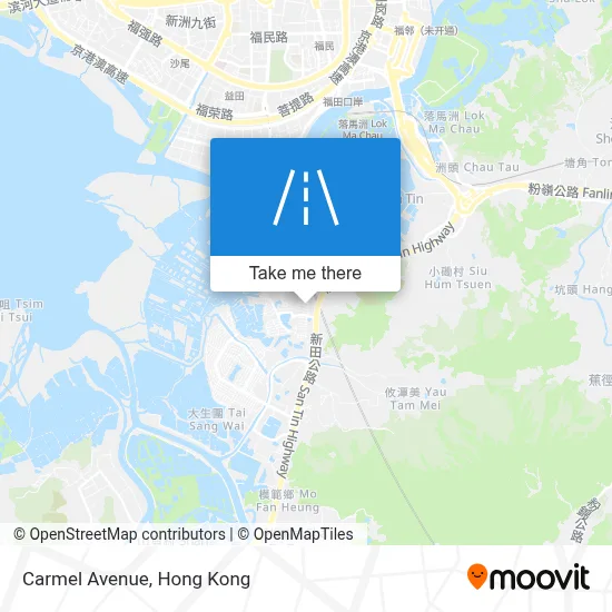 卡米爾徑 Carmel Avenue地圖