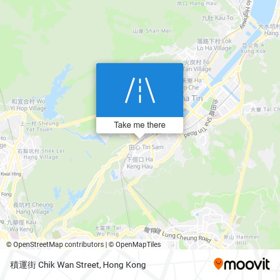 積運街 Chik Wan Street map