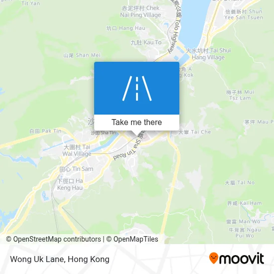 王屋里 Wong Uk Lane map