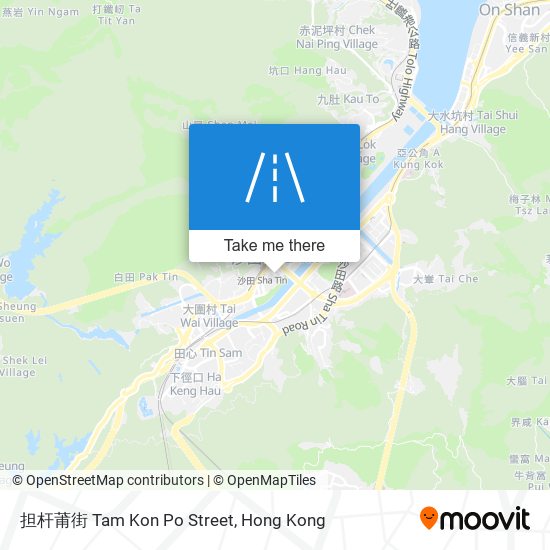 担杆莆街 Tam Kon Po Street地圖