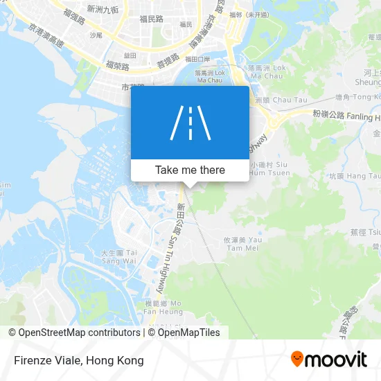 佛洛斯大道 Firenze Viale map