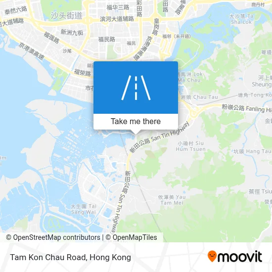 Tam Kon Chau Road map