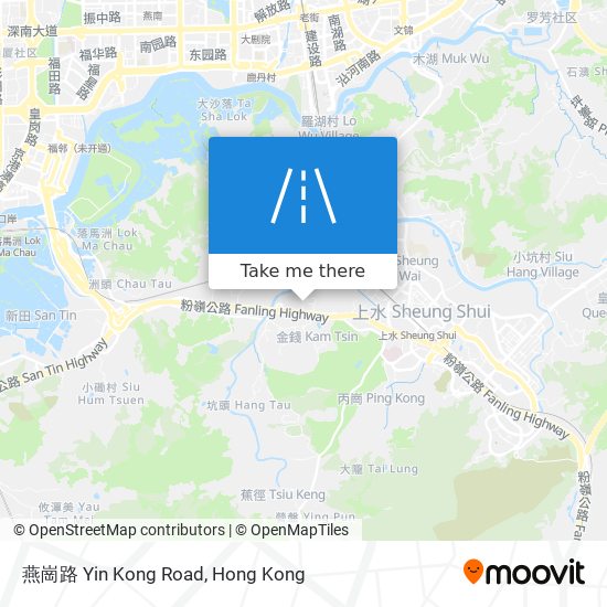 燕崗路 Yin Kong Road map