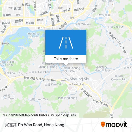 寶運路 Po Wan Road map