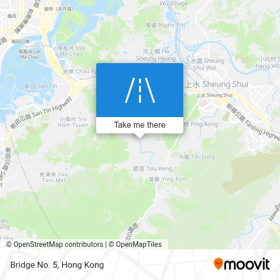 5號橋 Bridge No. 5地圖