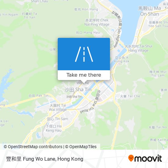 豐和里 Fung Wo Lane map