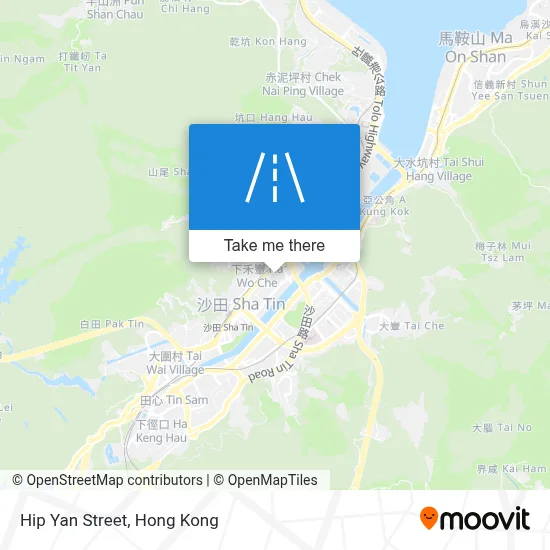 協欣街 Hip Yan Street map