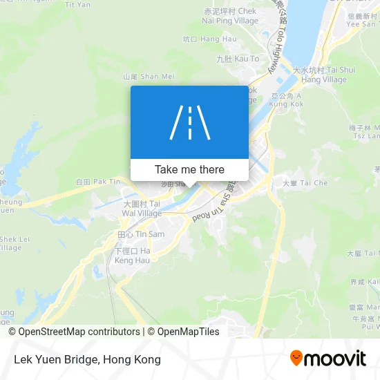 Lek Yuen Bridge map