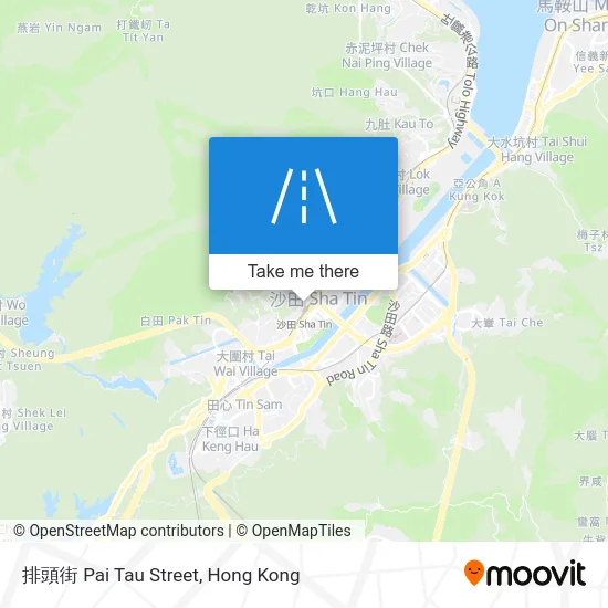 排頭街 Pai Tau Street map