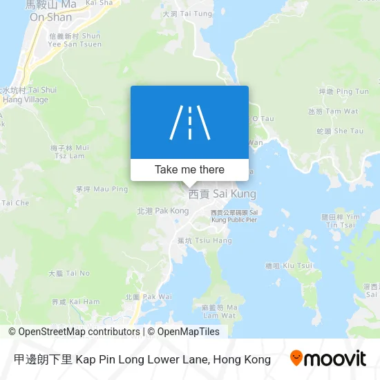 甲邊朗下里 Kap Pin Long Lower Lane地圖