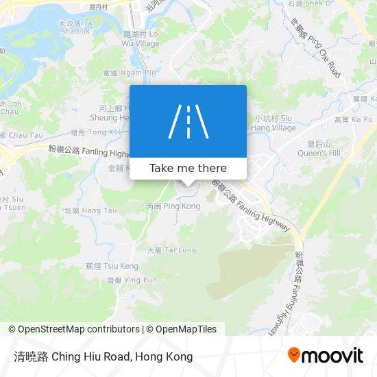 清曉路 Ching Hiu Road map