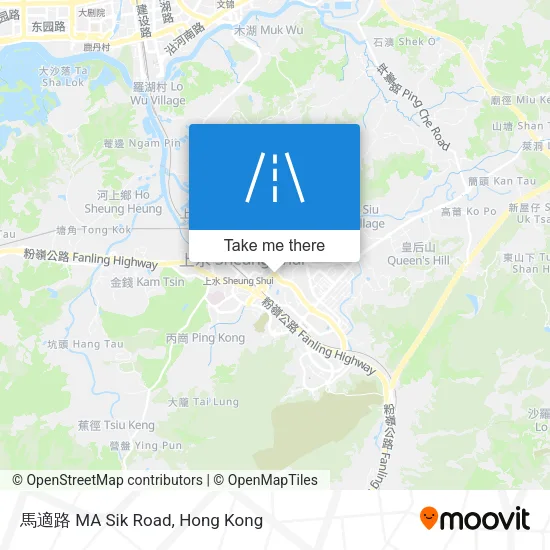 馬適路 MA Sik Road map