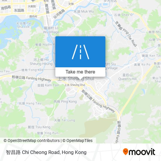 智昌路 Chi Cheong Road map