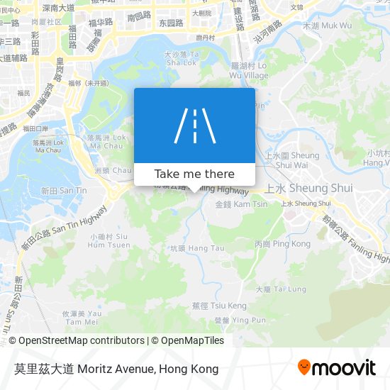 莫里茲大道 Moritz Avenue map