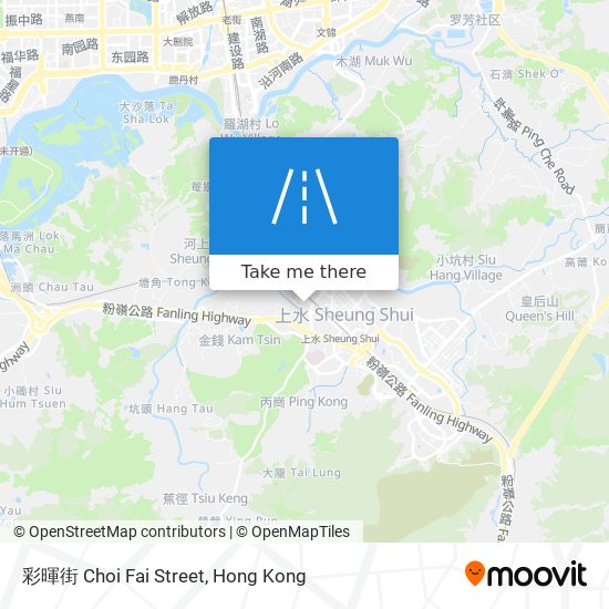 彩暉街 Choi Fai Street map