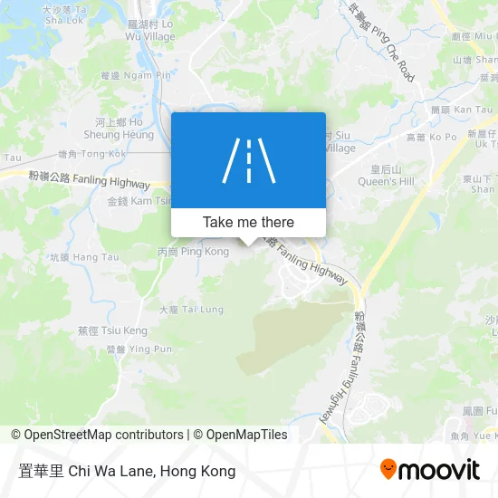 置華里 Chi Wa Lane map