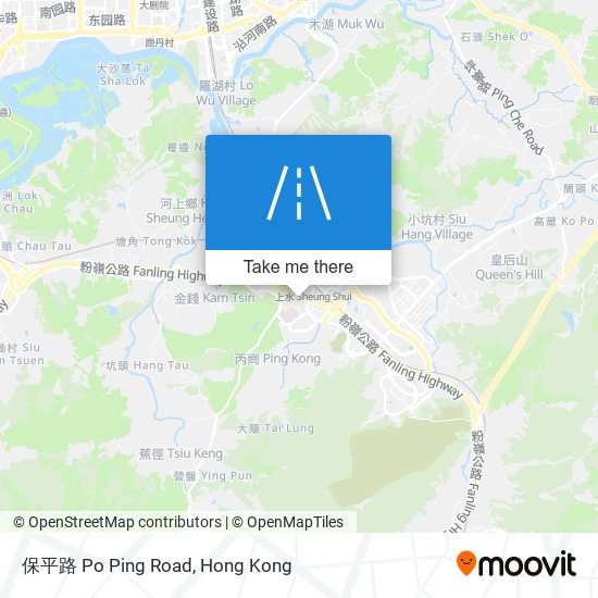 保平路 Po Ping Road map