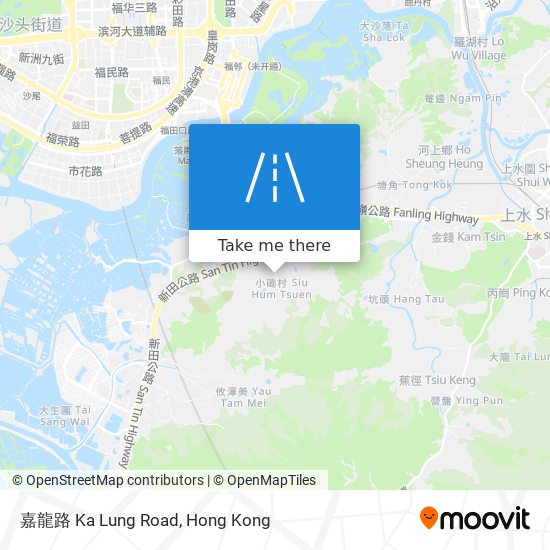 嘉龍路 Ka Lung Road map