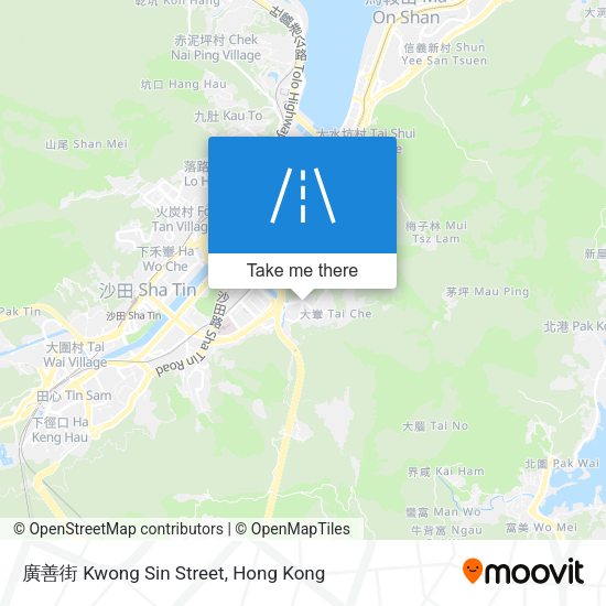 廣善街 Kwong Sin Street地圖