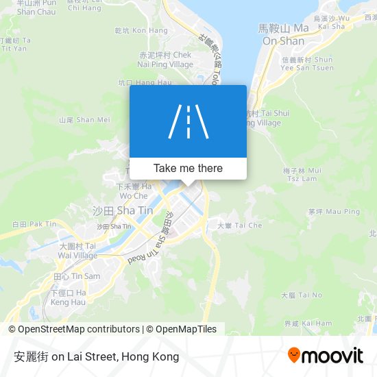安麗街 on Lai Street map