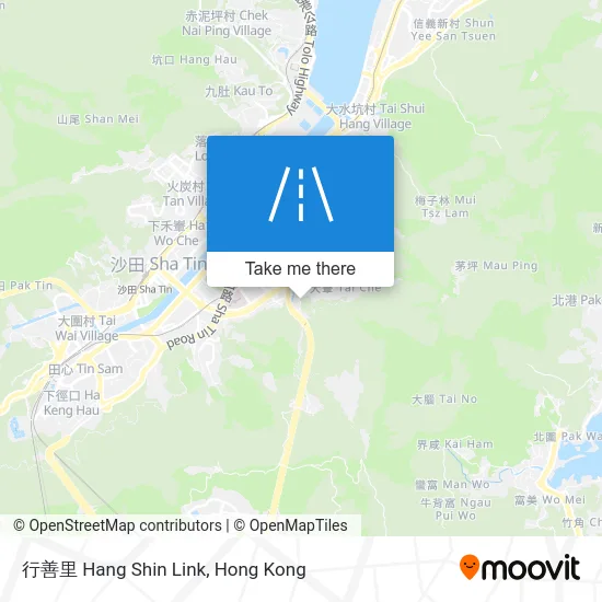 行善里 Hang Shin Link map