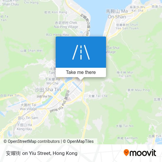 安耀街 on Yiu Street地圖