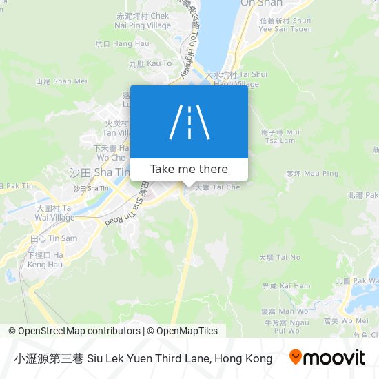 小瀝源第三巷 Siu Lek Yuen Third Lane map