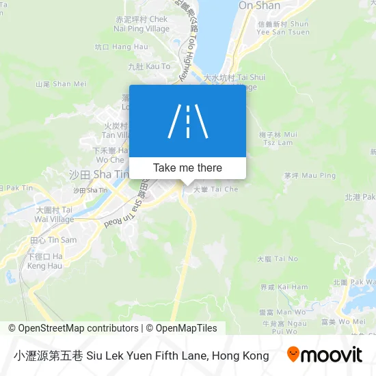 小瀝源第五巷 Siu Lek Yuen Fifth Lane map