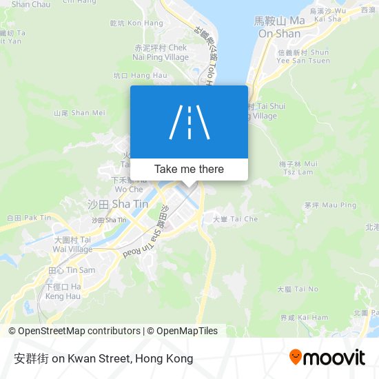 安群街 on Kwan Street map