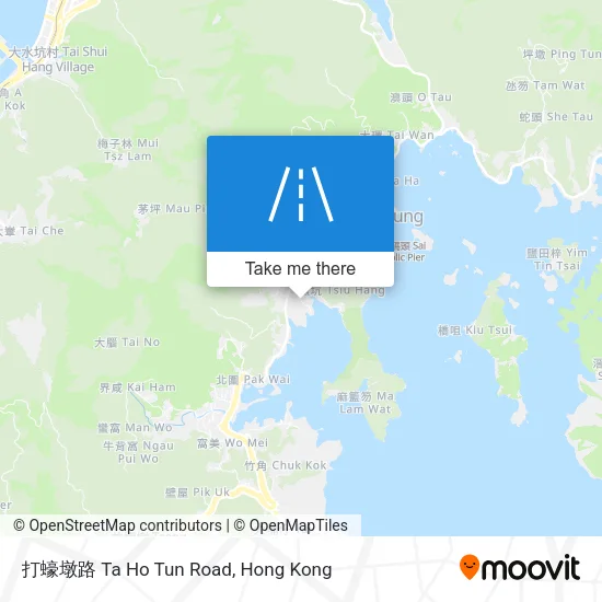 打蠔墩路 Ta Ho Tun Road地圖