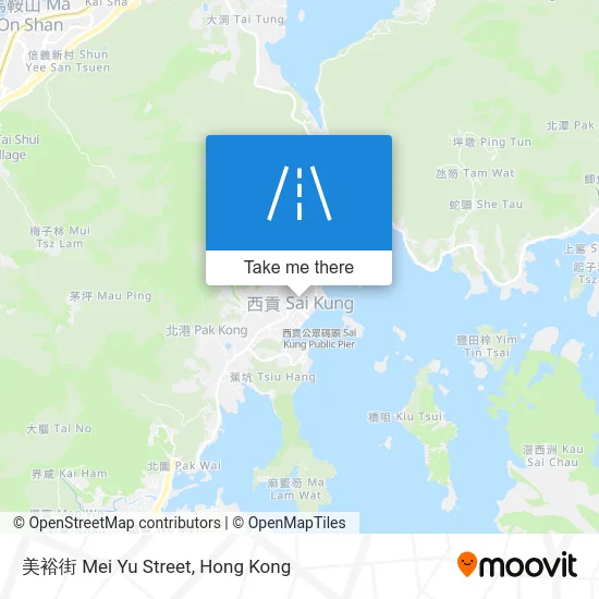 美裕街 Mei Yu Street map