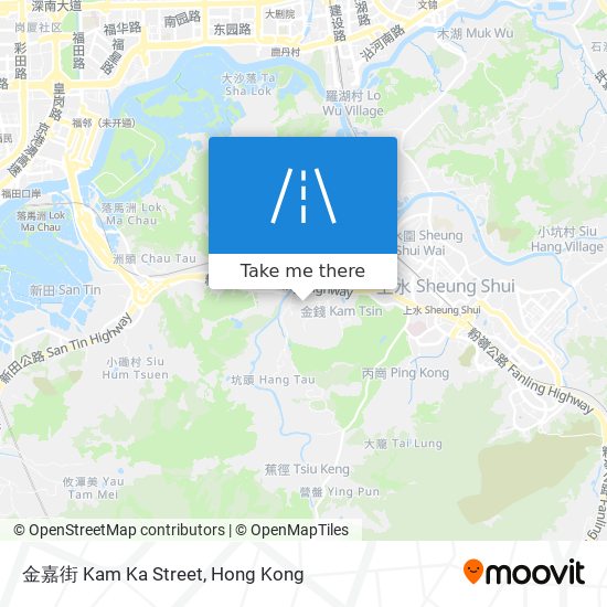 金嘉街 Kam Ka Street map