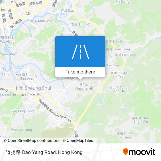 道揚路 Dao Yang Road map