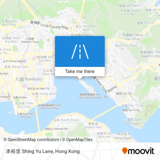 承裕里 Shing Yu Lane map