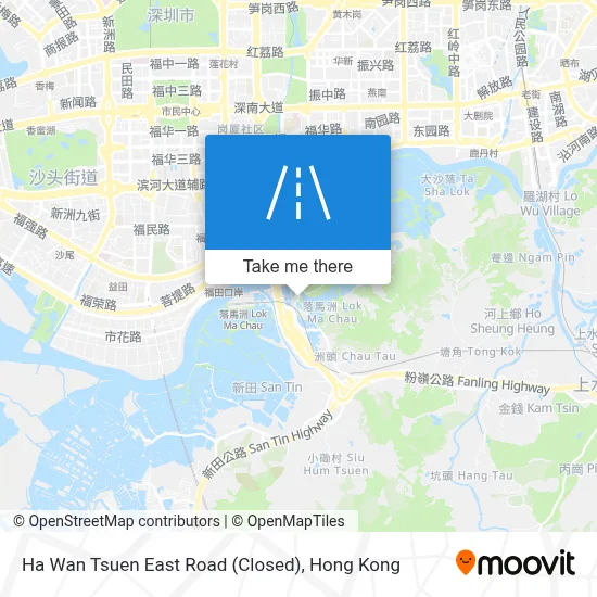 Ha Wan Tsuen East Road (Closed) map
