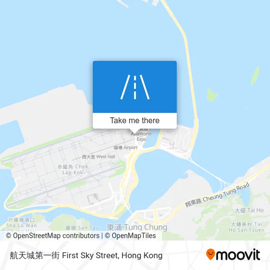 航天城第一街 First Sky Street map