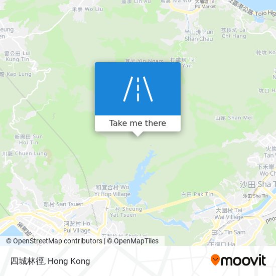 四城林徑 map