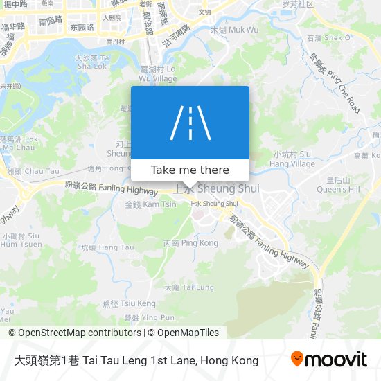 大頭嶺第1巷 Tai Tau Leng 1st Lane map