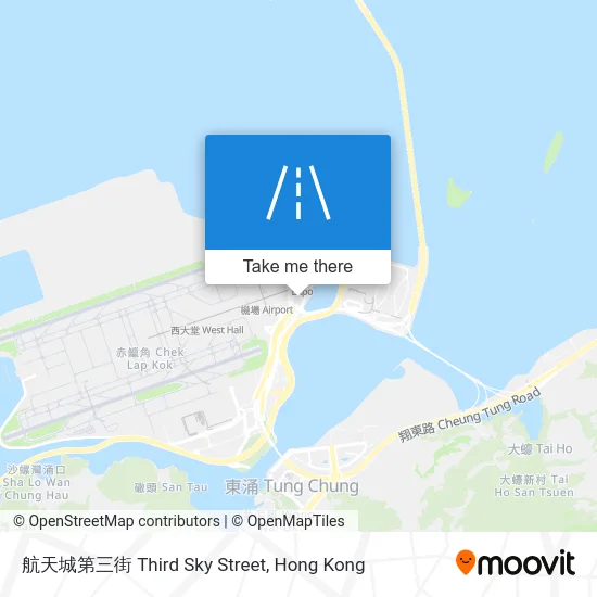 航天城第三街 Third Sky Street map